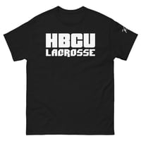 Image 1 of HBCU Lacrosse Tee Black