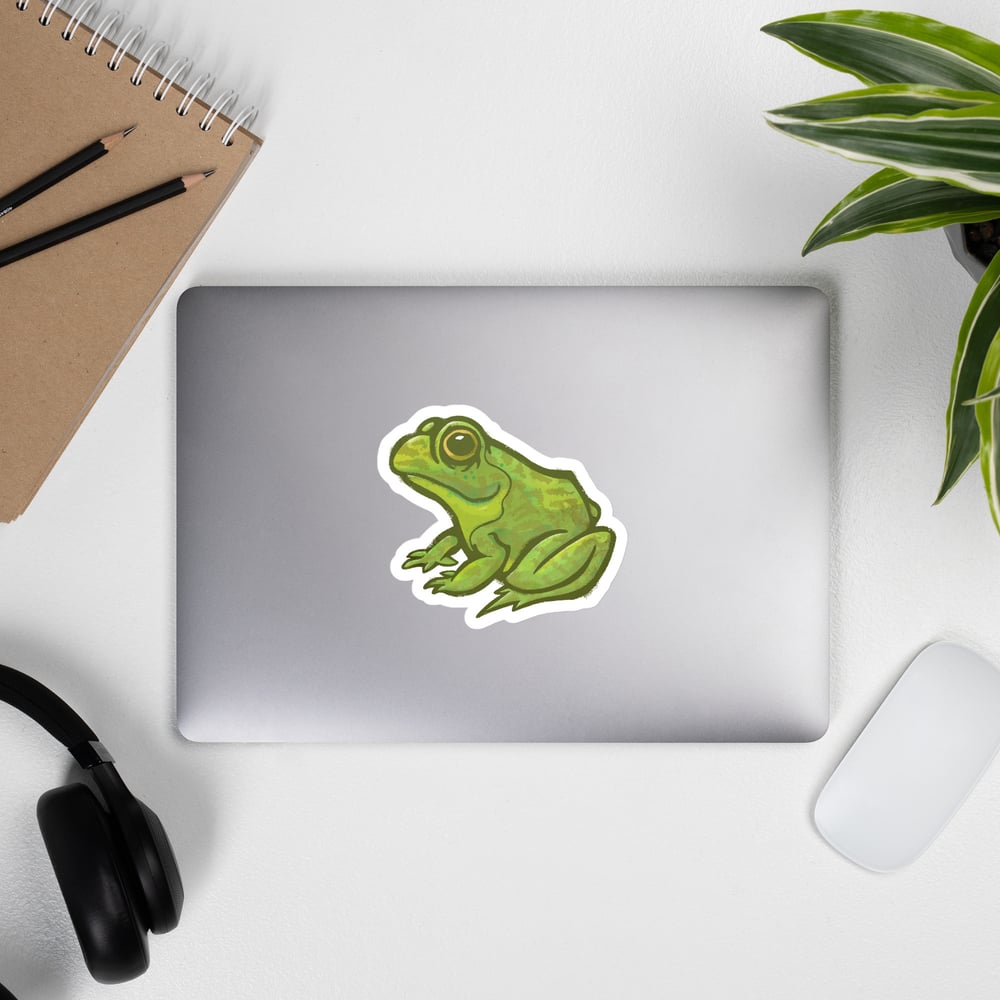 Image of Bradley Bullfrog sticker