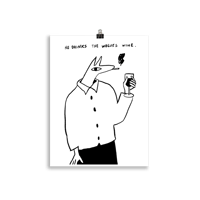 Image 2 of ULVEVIN print