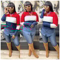 Small Red/white/blue sweater