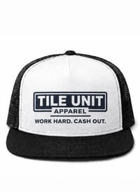 White OG tile unit hat