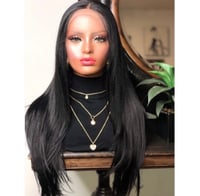 Image 1 of SAMANTHA| LONG HD T PART SYNTHETIC LACE FRONT 