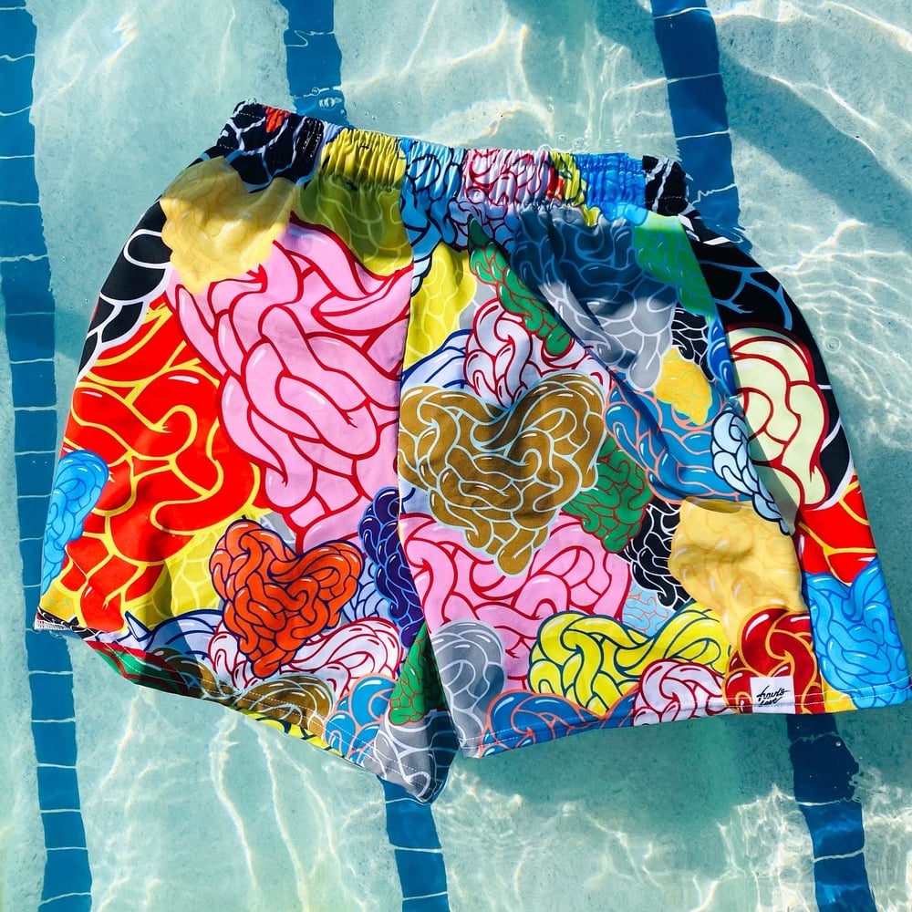 Hearts Galore Swim Shorts