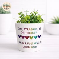 PRIDE - Limited Edition - Gay, Straight, Bi or Thirsty - We All Just Need A Good Root