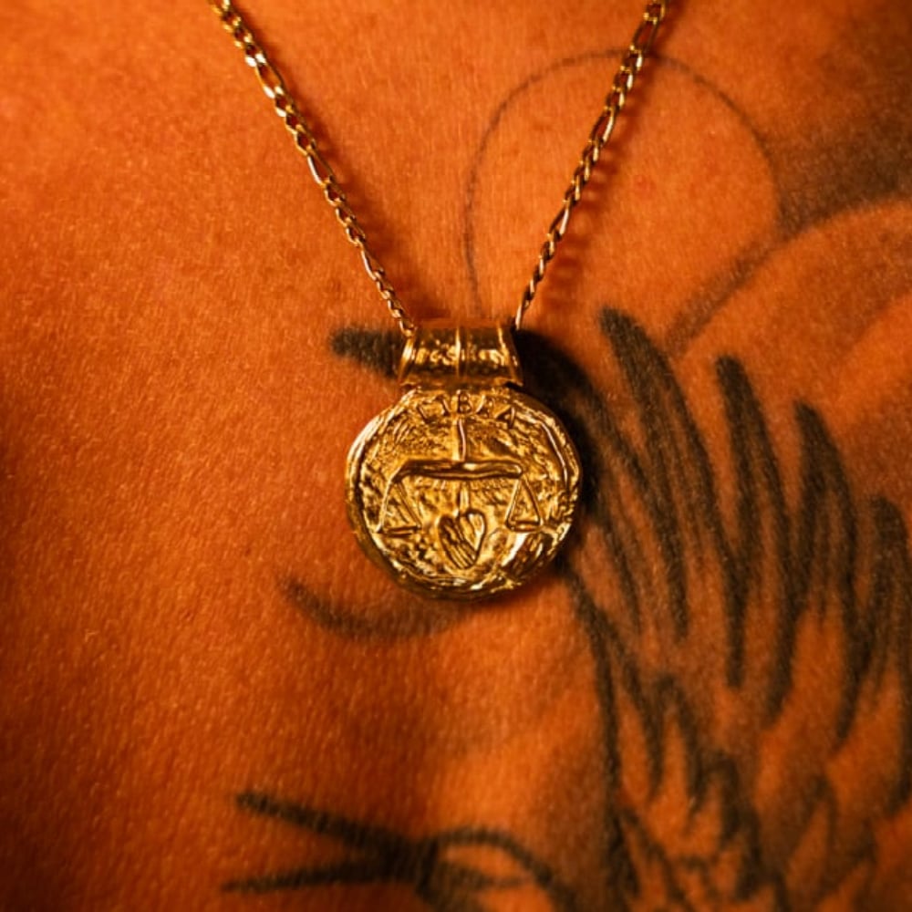 Image of SORAYA 18ct Gold Plated Starsign Necklaces