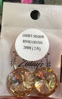 Image 2 of Zulay Crystals-Golden shadow -CHATON 