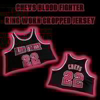 CHEVS WORN BLOOD FIGHTER JERSEY 