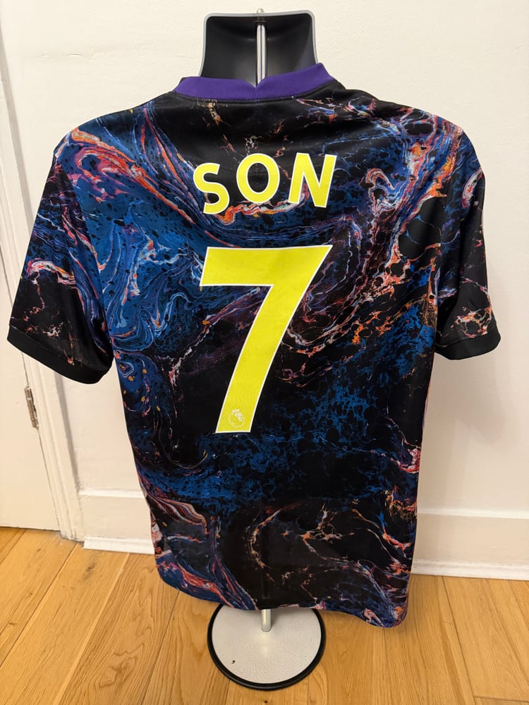 Image of Tottenham Hotspur “SON 7” 2021/22 Away Shirt + PL/NRFR patch (L)