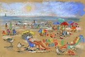 Image of BEACH PEOPLE #6