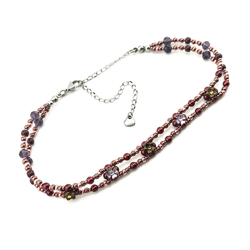 Image of Holly Punch Choker Necklace