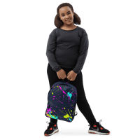Image 2 of Neon Splatter Backpack