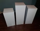 Image 3 of Stackable square plinths 