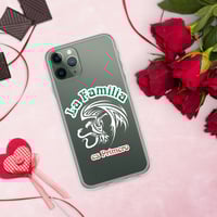 Image 4 of La Familia es Primero Clear Case for iPhone® 15