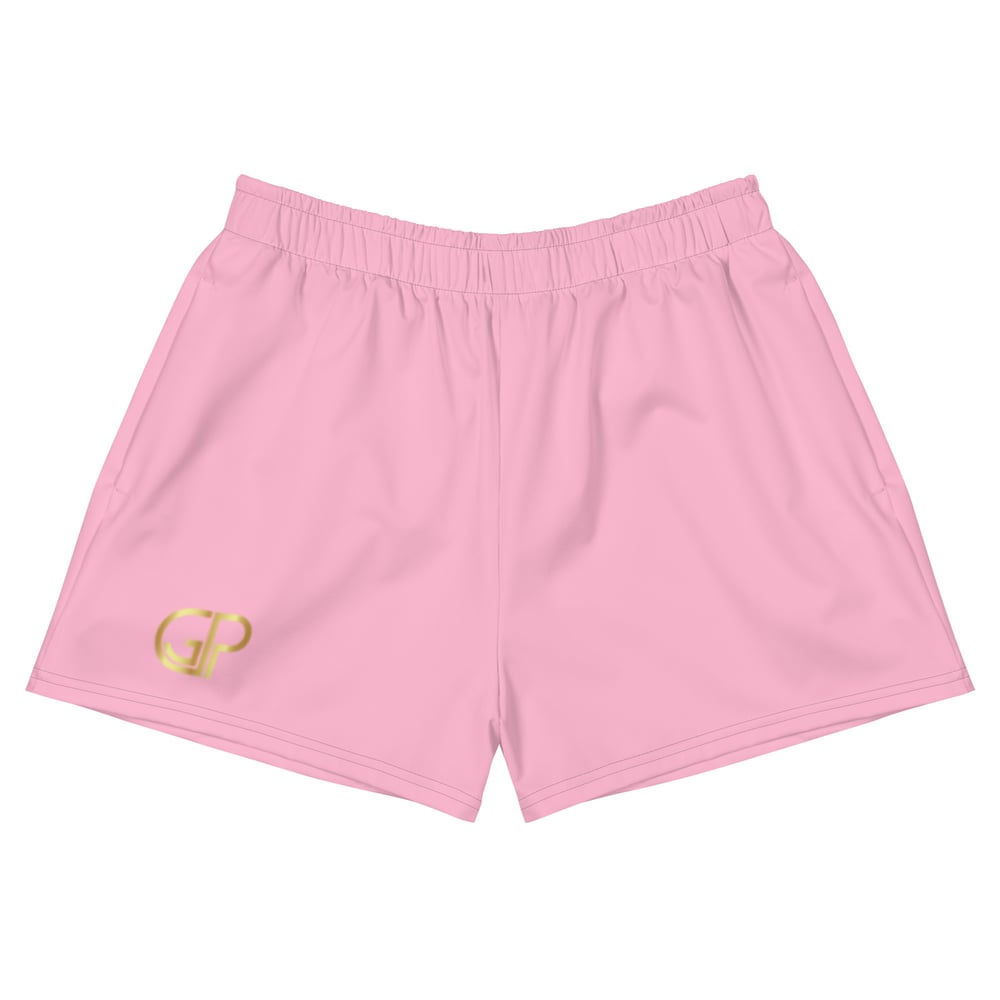 Women's Pink Logo Shorts