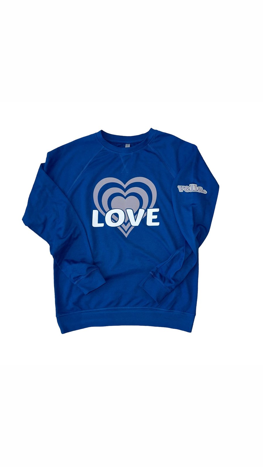 Image of Cool Blue “LOVE” soft Terry shirt