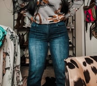 Image 1 of Line Drive folded Jeans