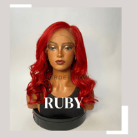Image 4 of STACY| 16” 13 X 6 DIAMOND LACE FRONTAL WIG 