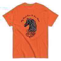 Image 9 of Unisex classic tee, My Heart Runs On Four Hooves Horse Tee