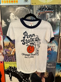 Image 1 of 1986 Penn State Orange bowl Tshirt small 