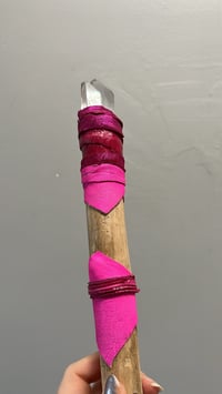 Image 3 of *new* TWIN CRYSTAL WAND #1