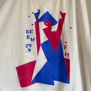 Image of KCRW 89.9FM Geometric Figure T-Shirt