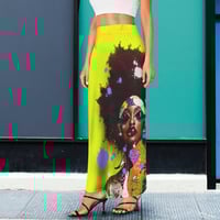 Image 2 of AFRO SPLASH PENCIL SKIRT