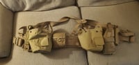 USMC Warbelt + misc stuff on it + suspender 