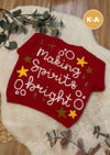 2-3 years - making spirits bright sweater 