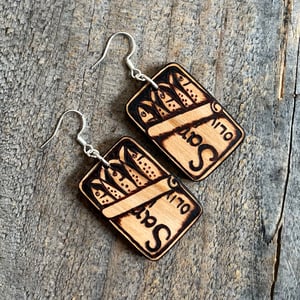 Wooden Earrings 