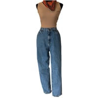 Image 1 of Vintage High Waisted Lee Women’s Denim Jeans - Size 12 M  