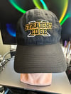 “Straight Edge” Unstructured Black Nike Twill Hat