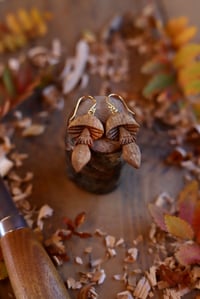 Image 4 of Autumn Mushroom earrings 