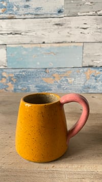 Image 2 of Orange & white heart.