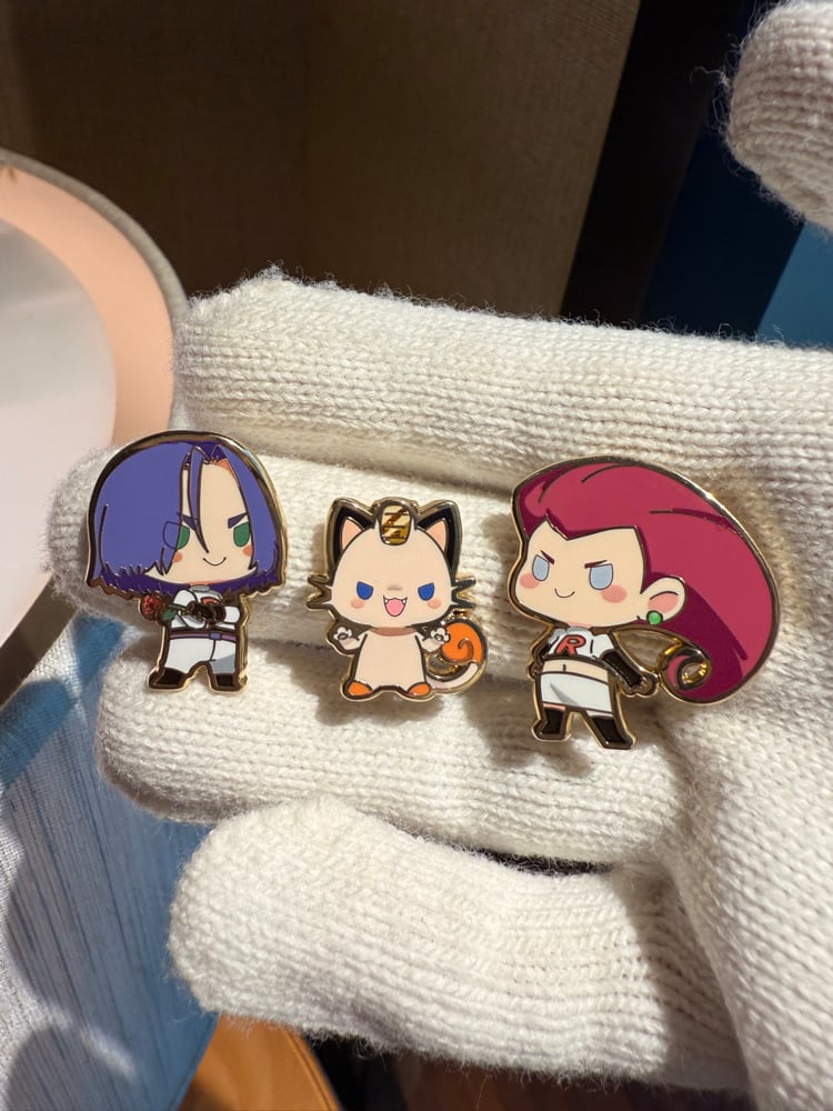 Image of Team Rocket Minis!! Inhand Extras! 💕