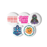 Image 1 of All the goods Set of pin buttons