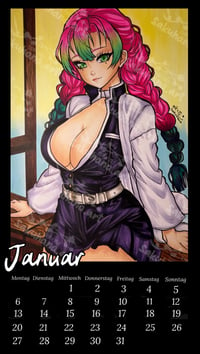 Image 2 of Waifu Kalender 2025