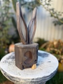 Image 8 of Black Rustic  Bunny lantern