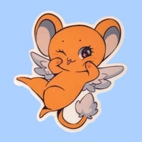 Image 1 of Kawaii Magical Lion Kero Vinyl Sticker - 2 Inch