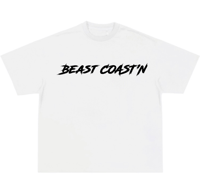 Beast Coast’n White And Black Tee