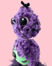 Image 3 of MEDIUM SPOOKY DOLL GLAM GREEN 