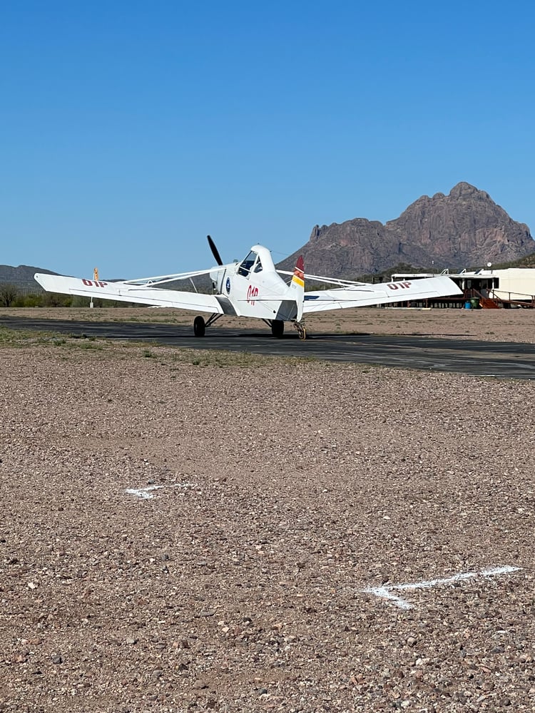 Image of Towplane and Glider Keychain