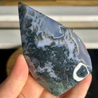Image 5 of Moss Agate Flames ($14-$16)