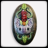 Mini Sculpture: Tiki Bat