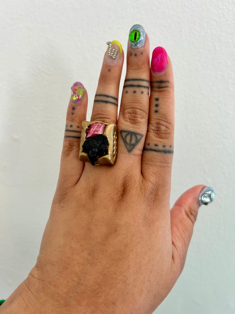 Image of ✨Black Tourmaline & Ruby✨