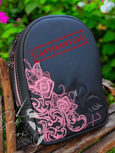 Image of Wait List - Goth Flamingo Sling