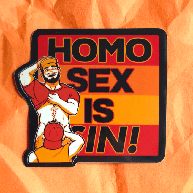 [Sticker] HOMO SEX IS IN!