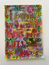Image 1 of ‘I Embrace New, Aligned Paths’ Print