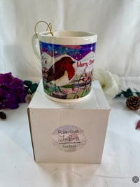Image 6 of Christmas Robin 24 Mugs