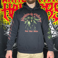 Image 1 of Blasphamagoatachrist - Black Metal Warfare Hoodies