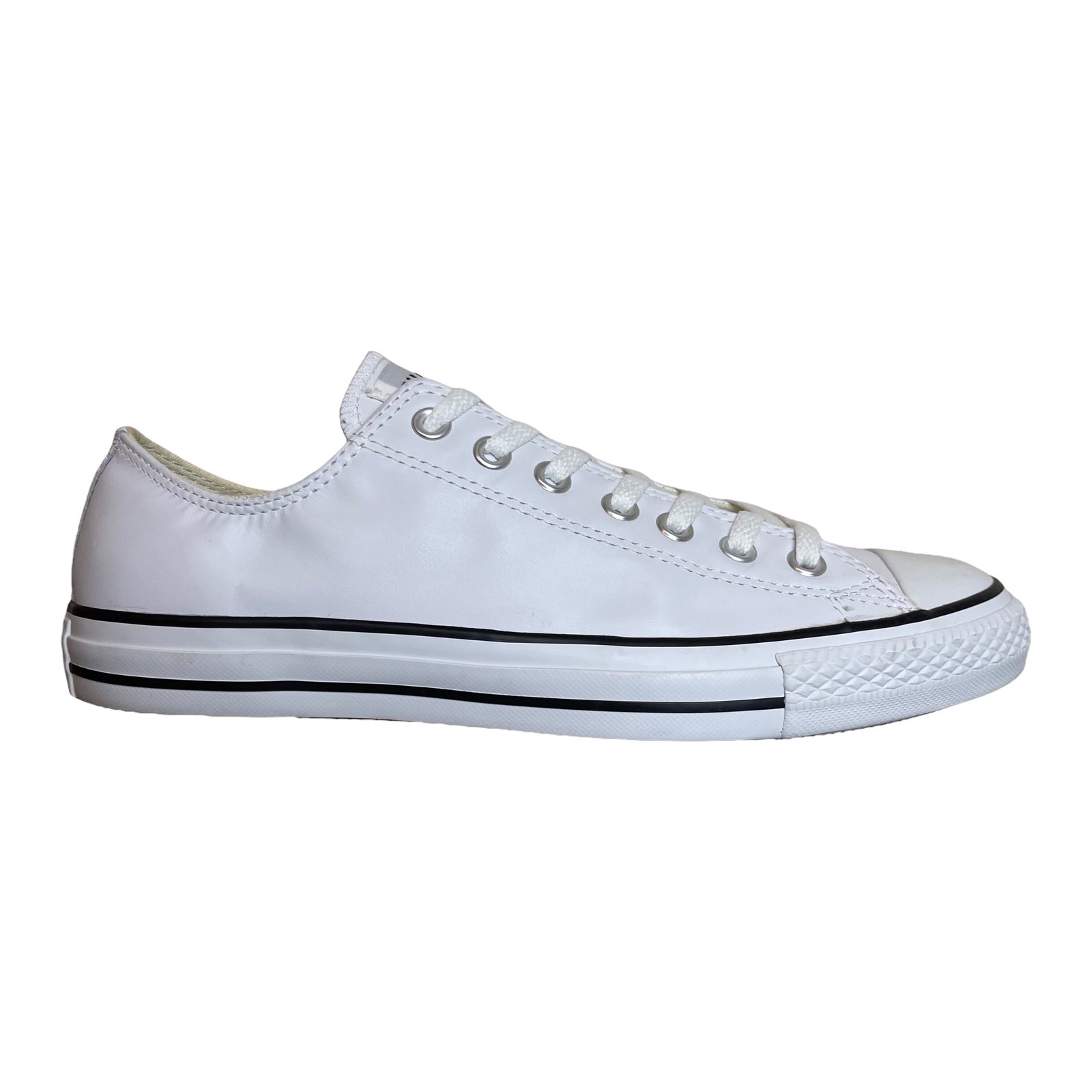 Converse white hotsell leather with gold